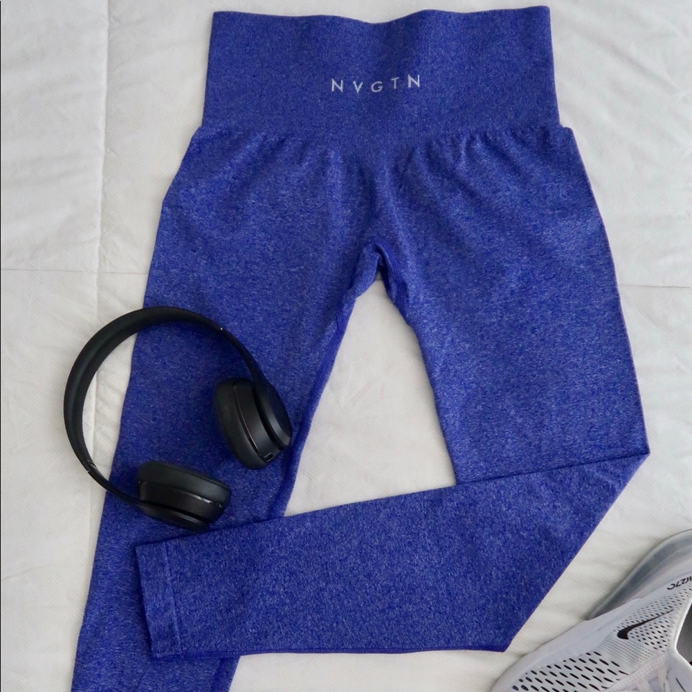 NVGTN - Electric Blue NV Seamless Leggings